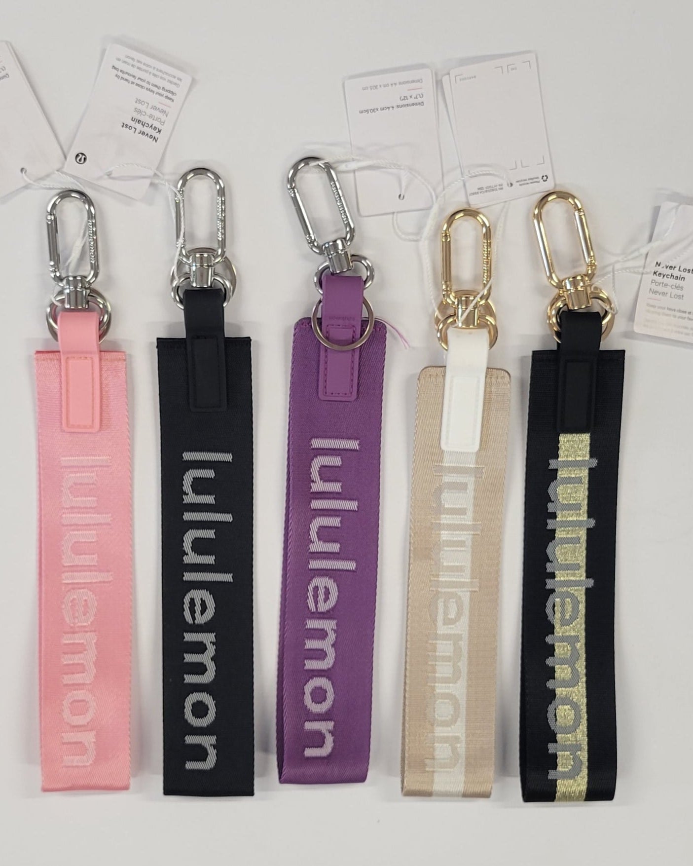 Inspired LULU Long Keychain