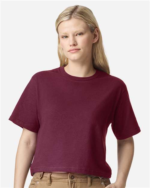 Boxy Fit Crop Tee