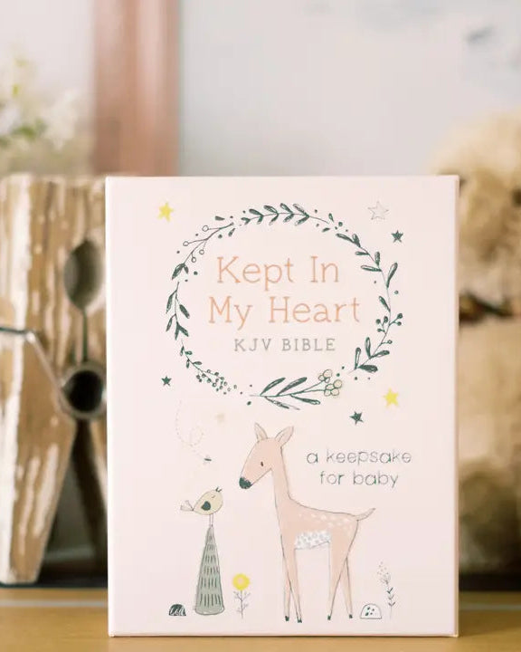 Kept in My Heart Bible Coral