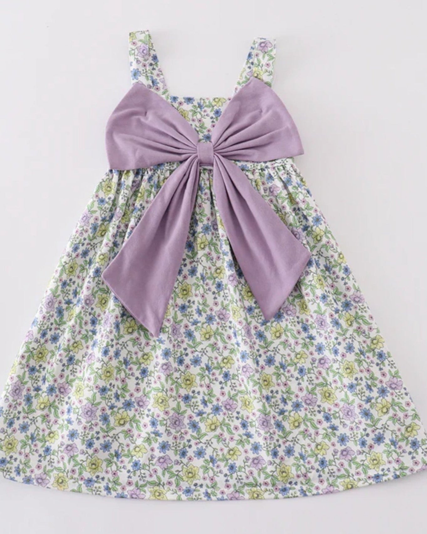 Bow Floral Dress