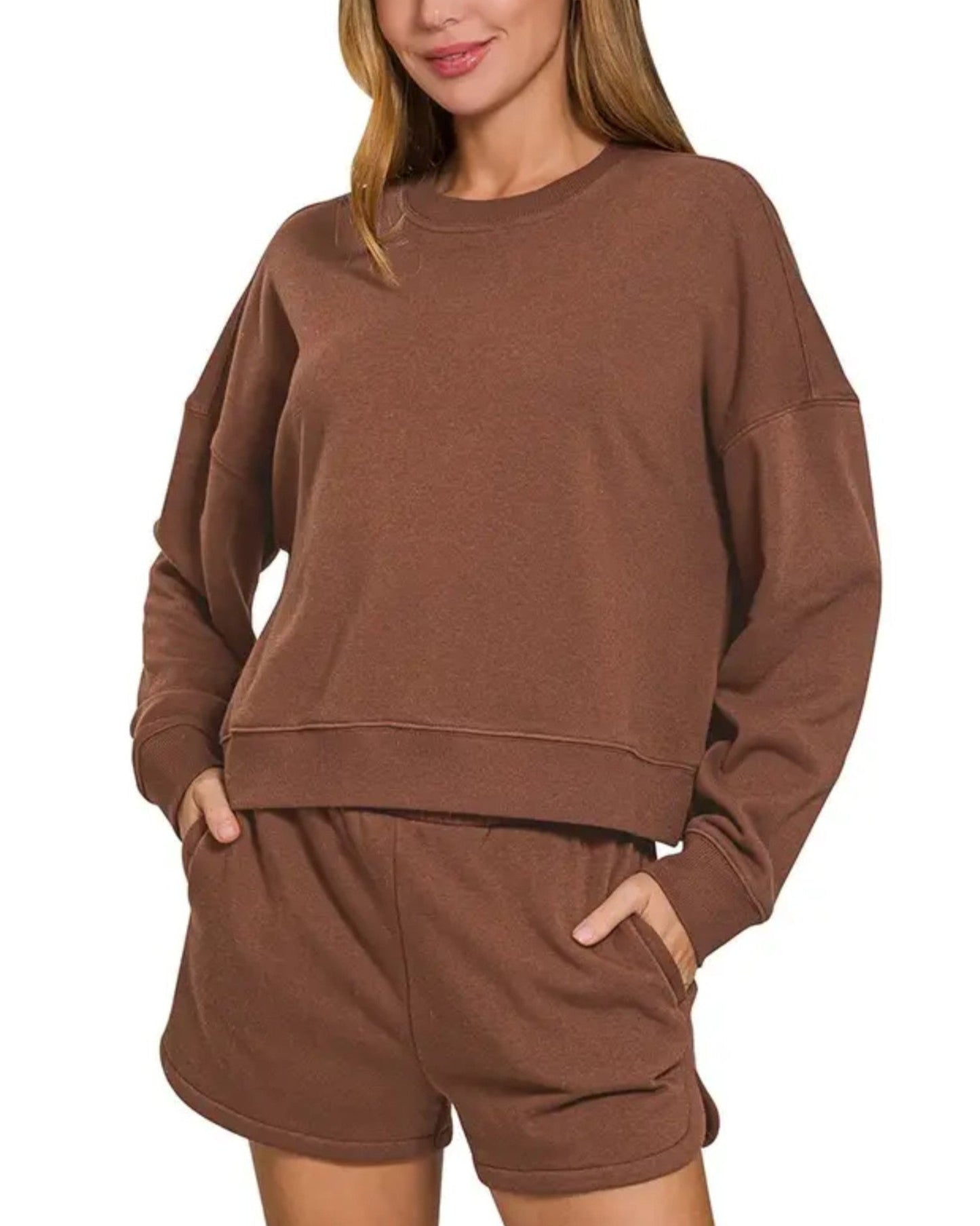 Fleece Adult SS and Short Set