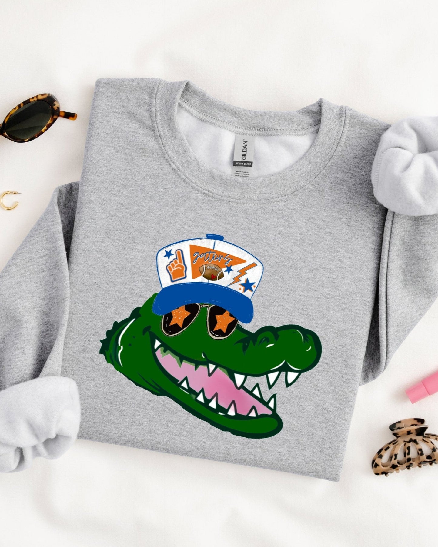Gator with a Hat Sweatshirt