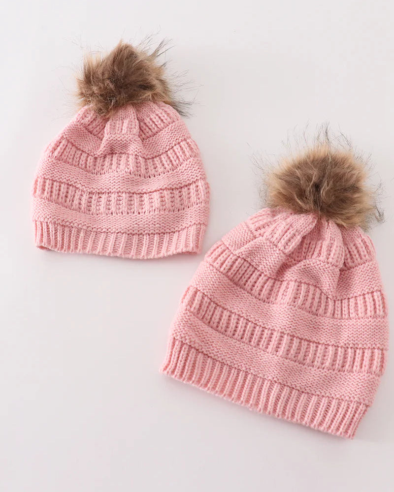 Toddler PomPom Beanies