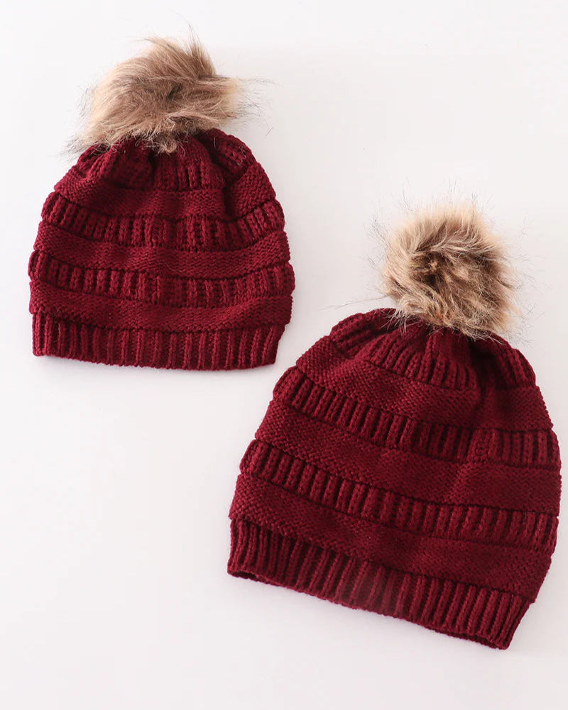 Toddler PomPom Beanies