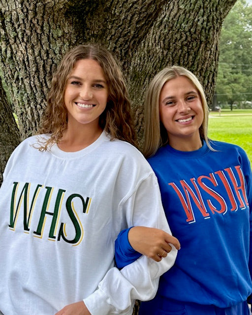 WSJH Emb Royal Sweatshirt