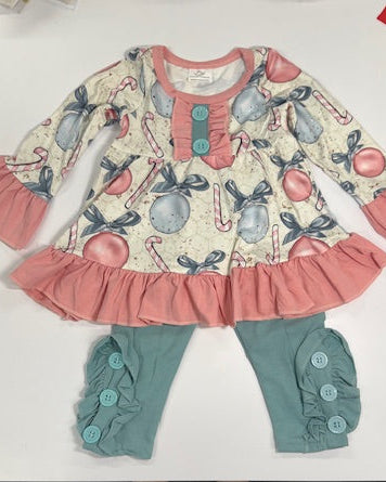 Pink Candy Christmas Outfit