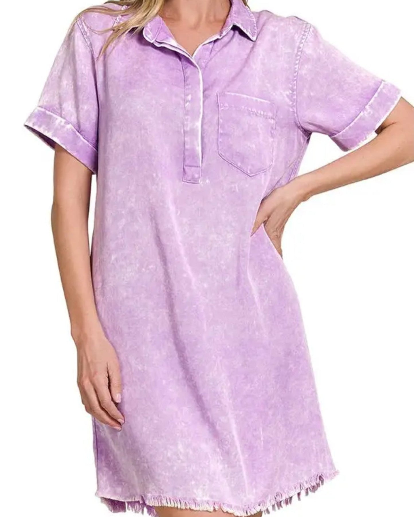 Mineral Wash Adult Dress