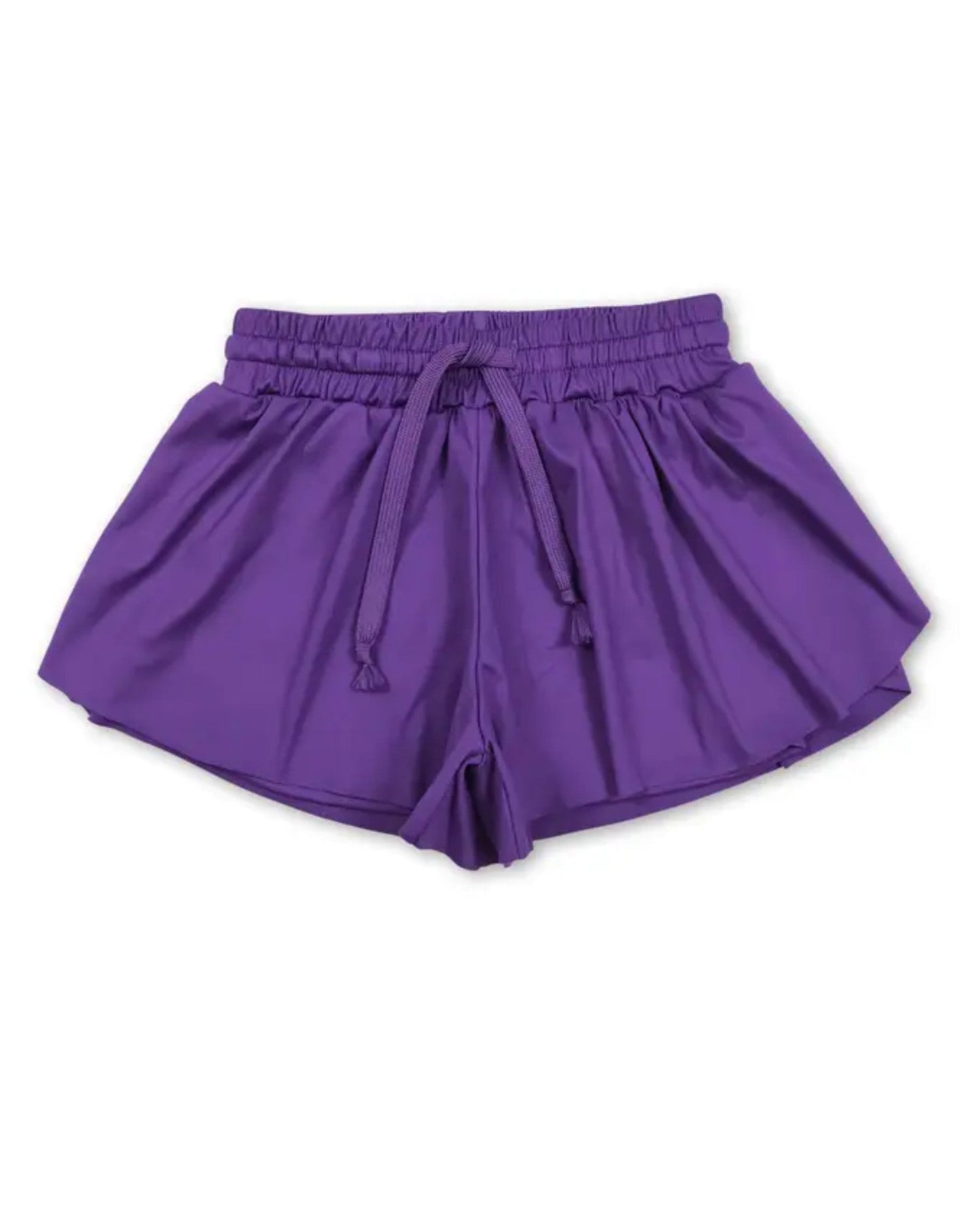 Purple Toddler & Youth Yoga Shorts