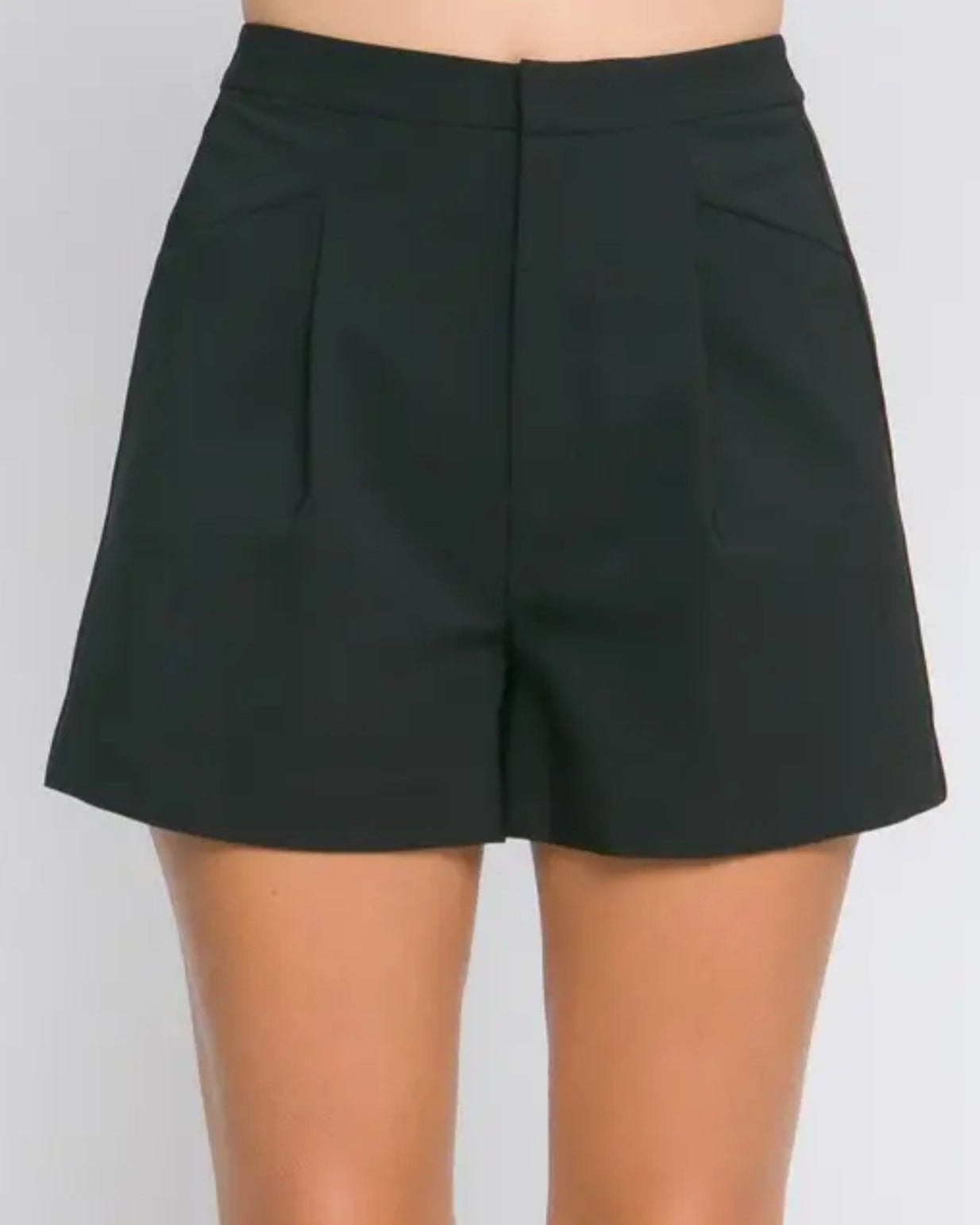 Pleated Shorts