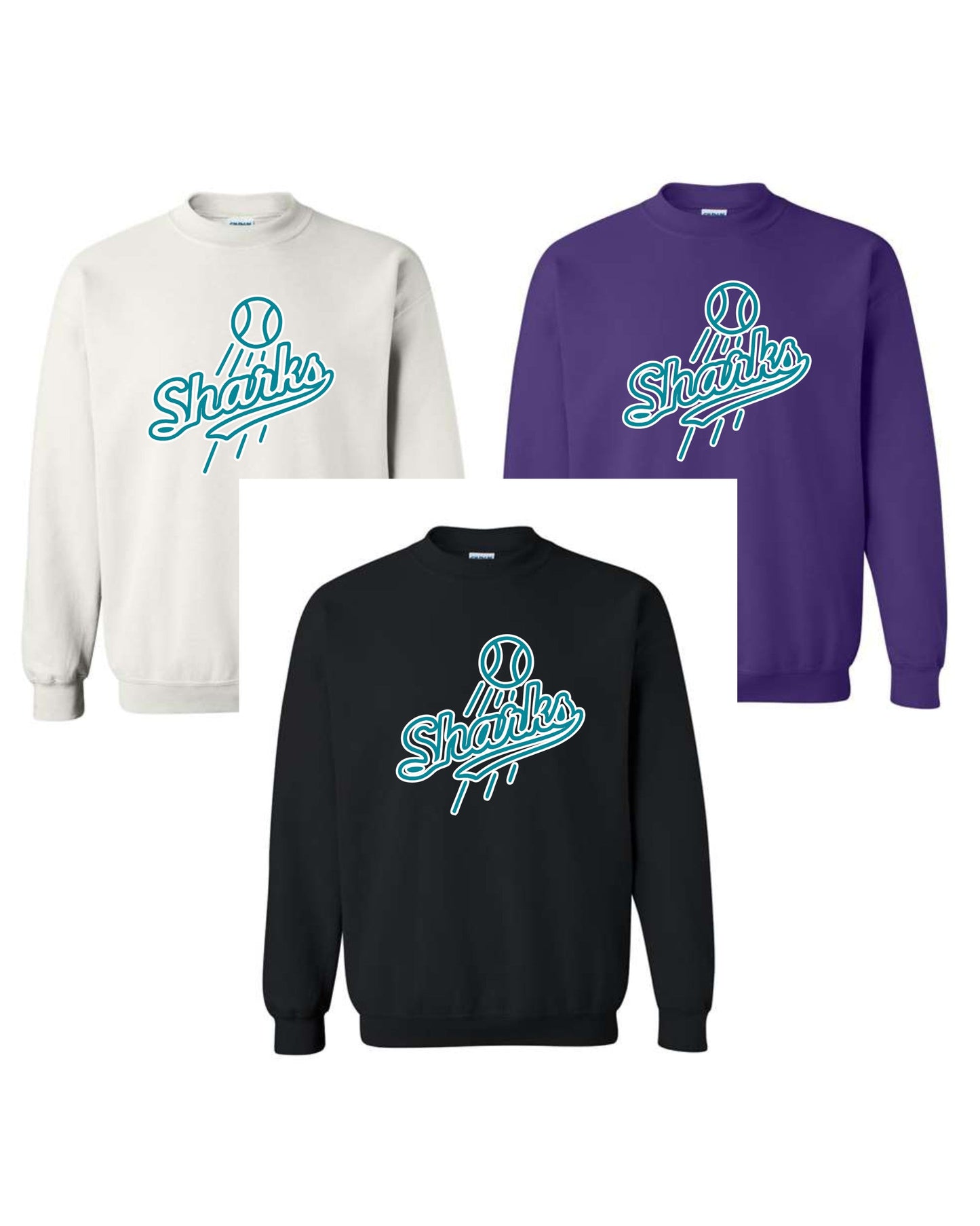2 Color Shark Logo SS