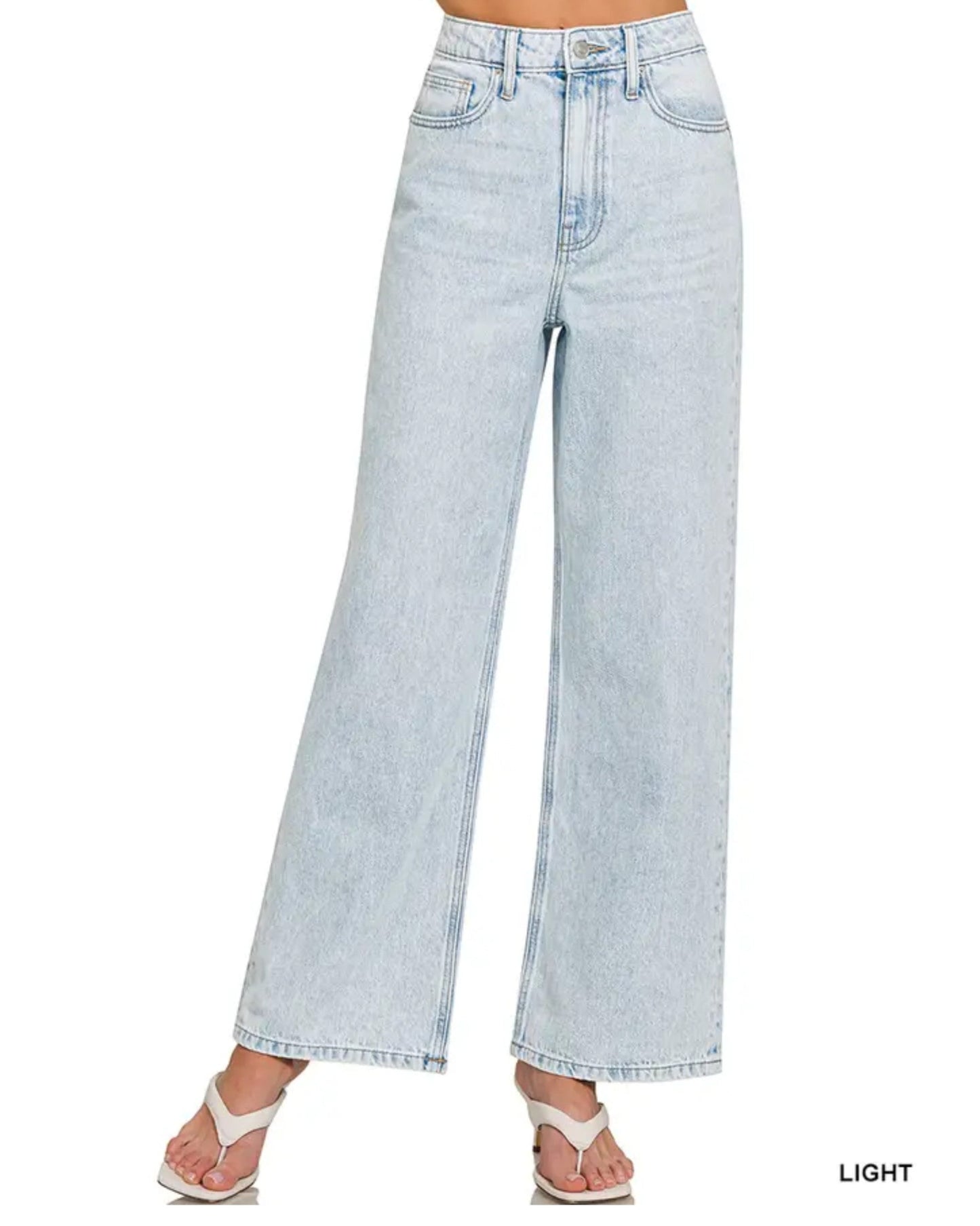 Light Denim Pants