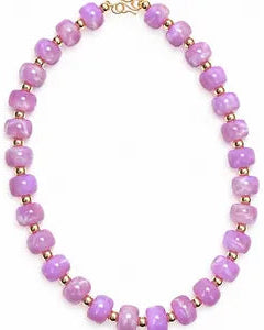 14k Gold Filled Beaded Necklace