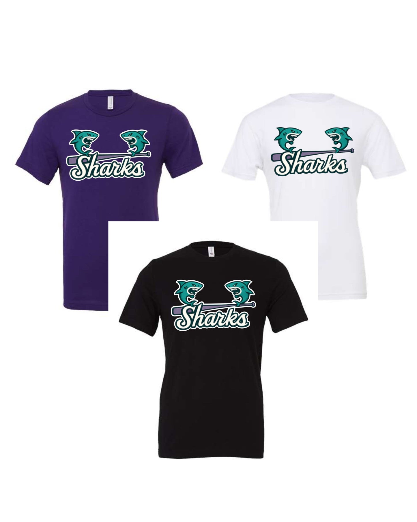 Double Shark Logo Tee