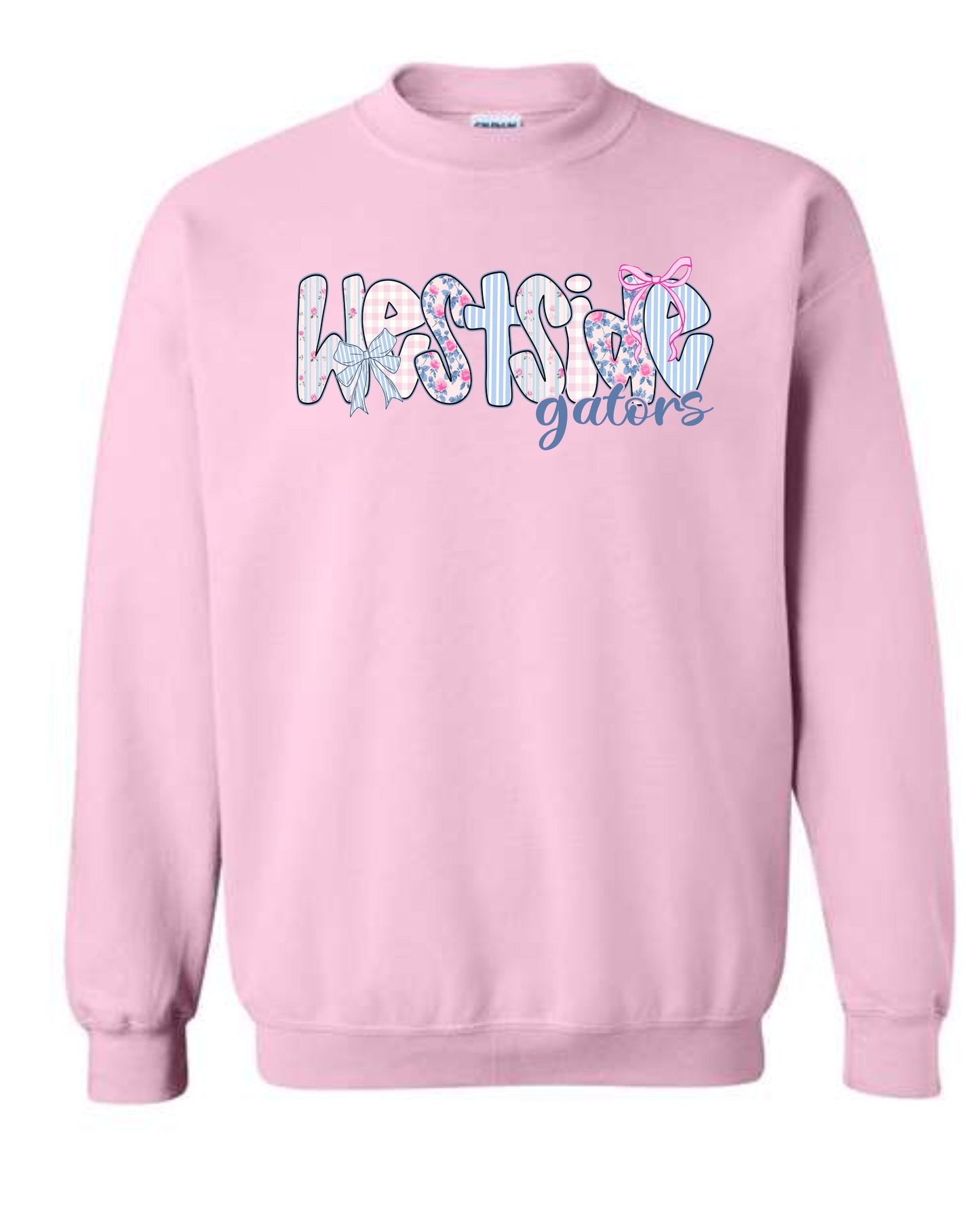 WSJH Dbl Bows Pink SS