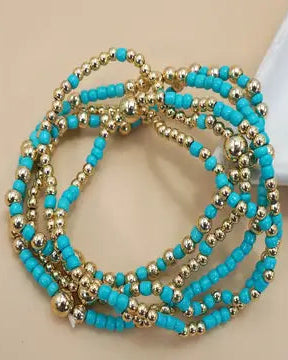 Chain Beaded Bracelet