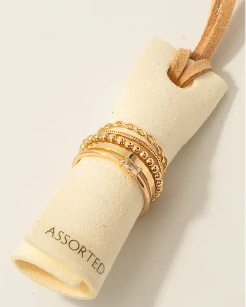5 Piece Ring Set
