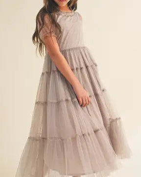 Mesh Midi Dress