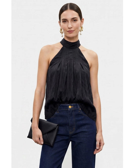 Convertible Scarf Sleeveless Top