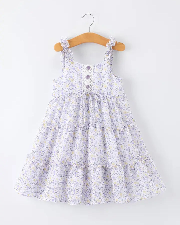 Floral Lavender Dress