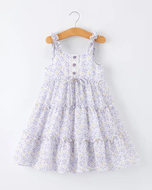 Floral Lavender Dress