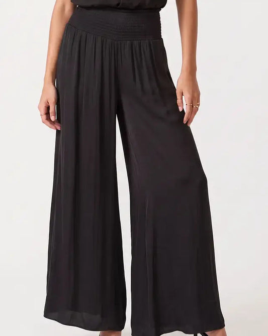 Satin Wide Leg Pant