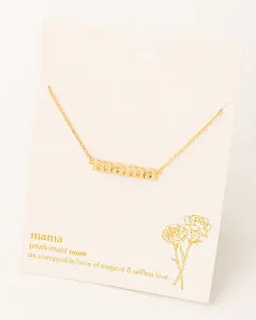 Dainty MAMA Necklace