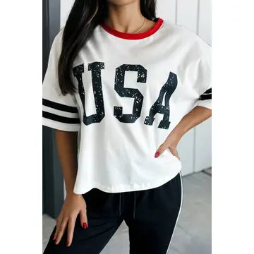 USA Varsity Tee