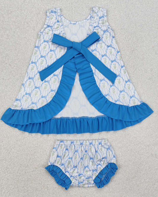 Ruffle Top Bummie Set