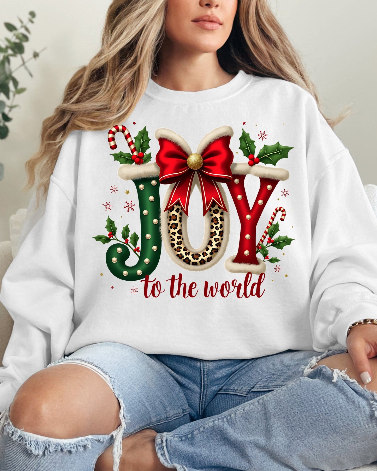 Joy To The World White SS