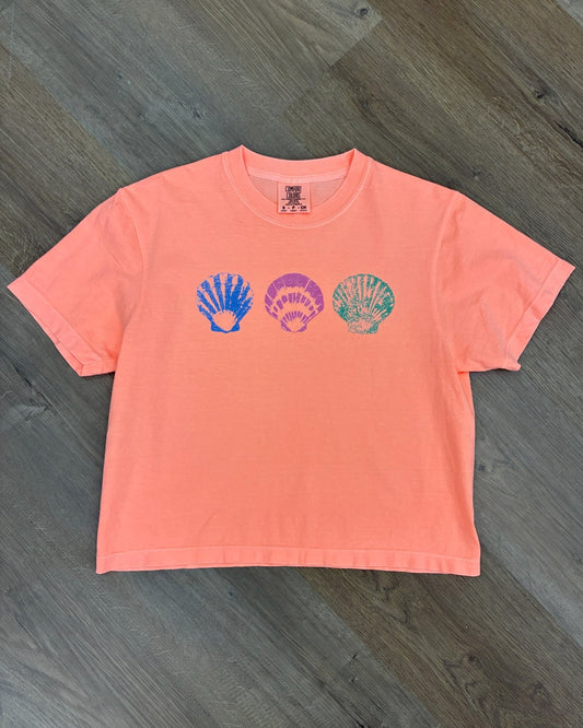 3 Shell Crop Tee