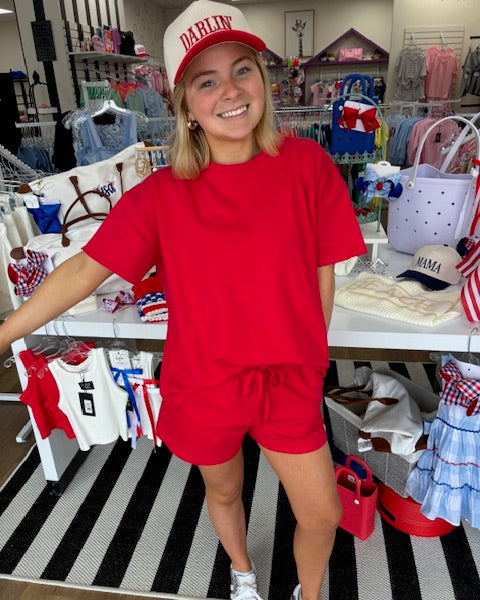 French Terry Short Set