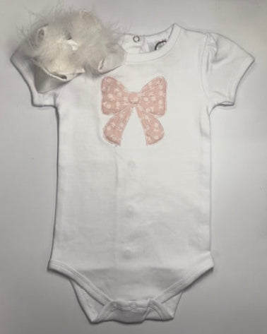 Bow Applique Bodysuit