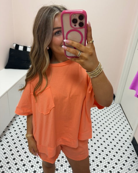 Boxy Top Short Set
