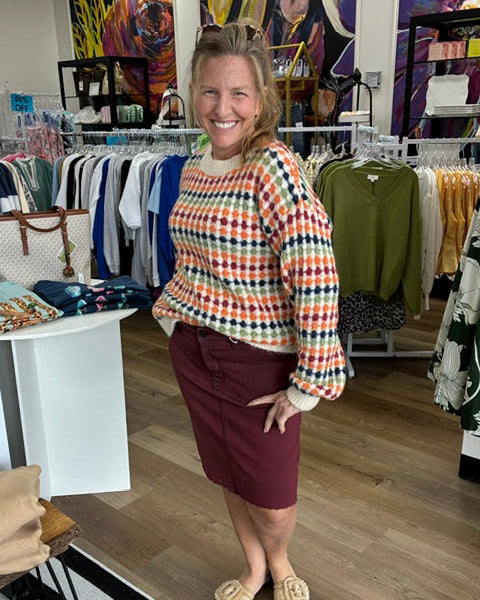 Multi Colored Sweater
