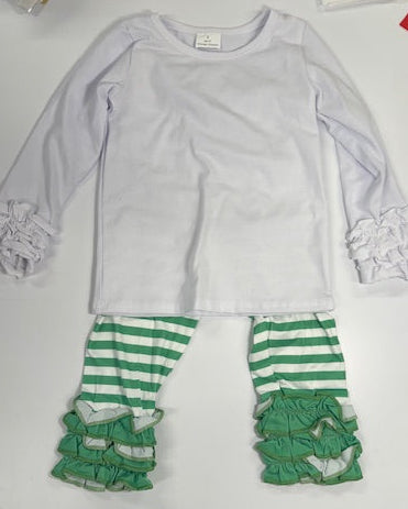 Red/Green Striped Set