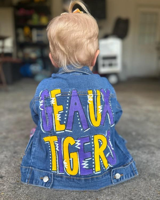 Toddler Painted Tigers Jacket