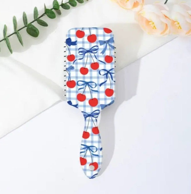 Large Detangle Paddle Cherry Brush