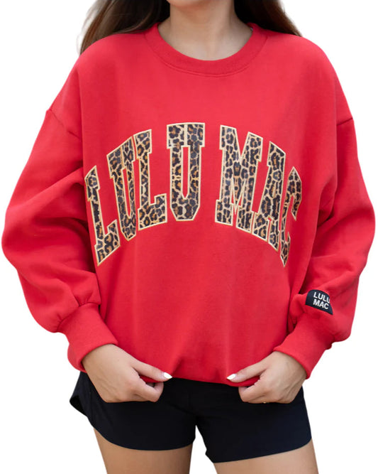 Lulu Mac Leopard Emb SS