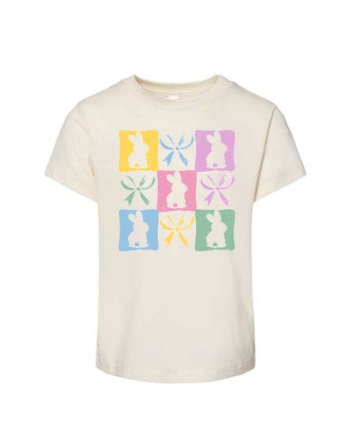 Multi Color Checker Bunny Tee