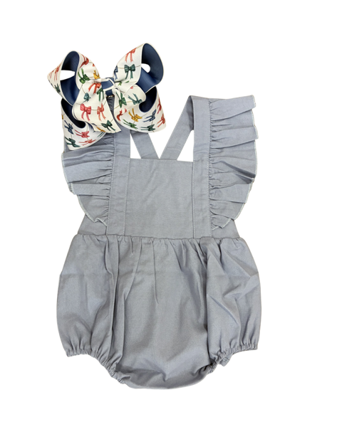 Vintage Linen Romper