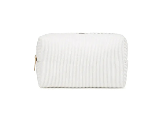 White Makeup Bag