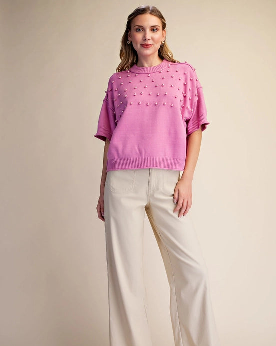 Pearl Crewneck Sweater