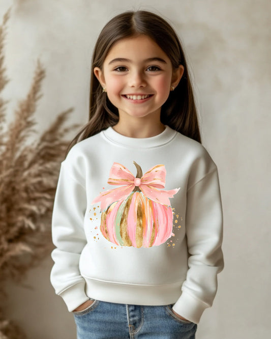 Pink Pumpkin Sweatshirt