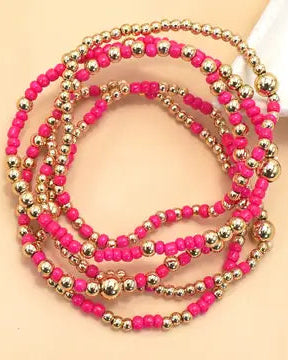 Chain Beaded Bracelet