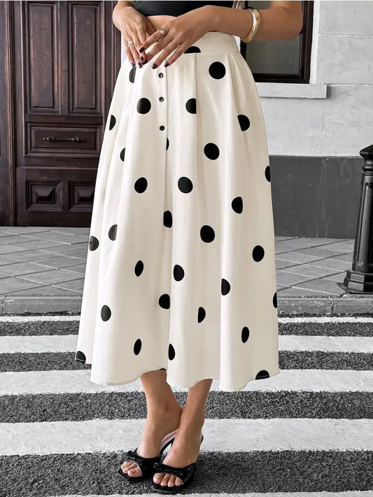 Poka Dot Skirt