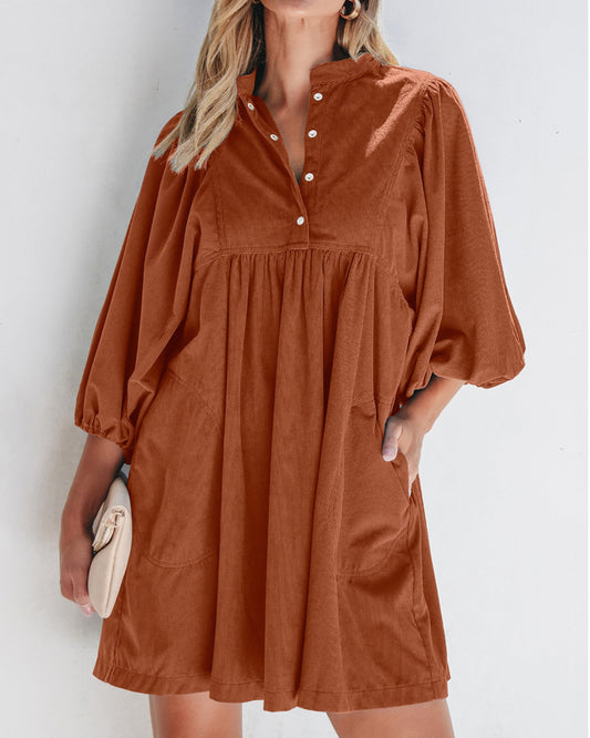 Corduroy Dress