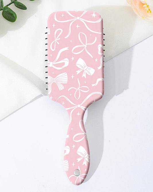 Pink Bow Printed Brush