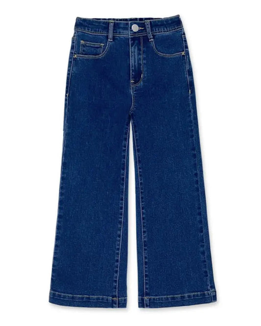 Dark Wide Leg Jeans
