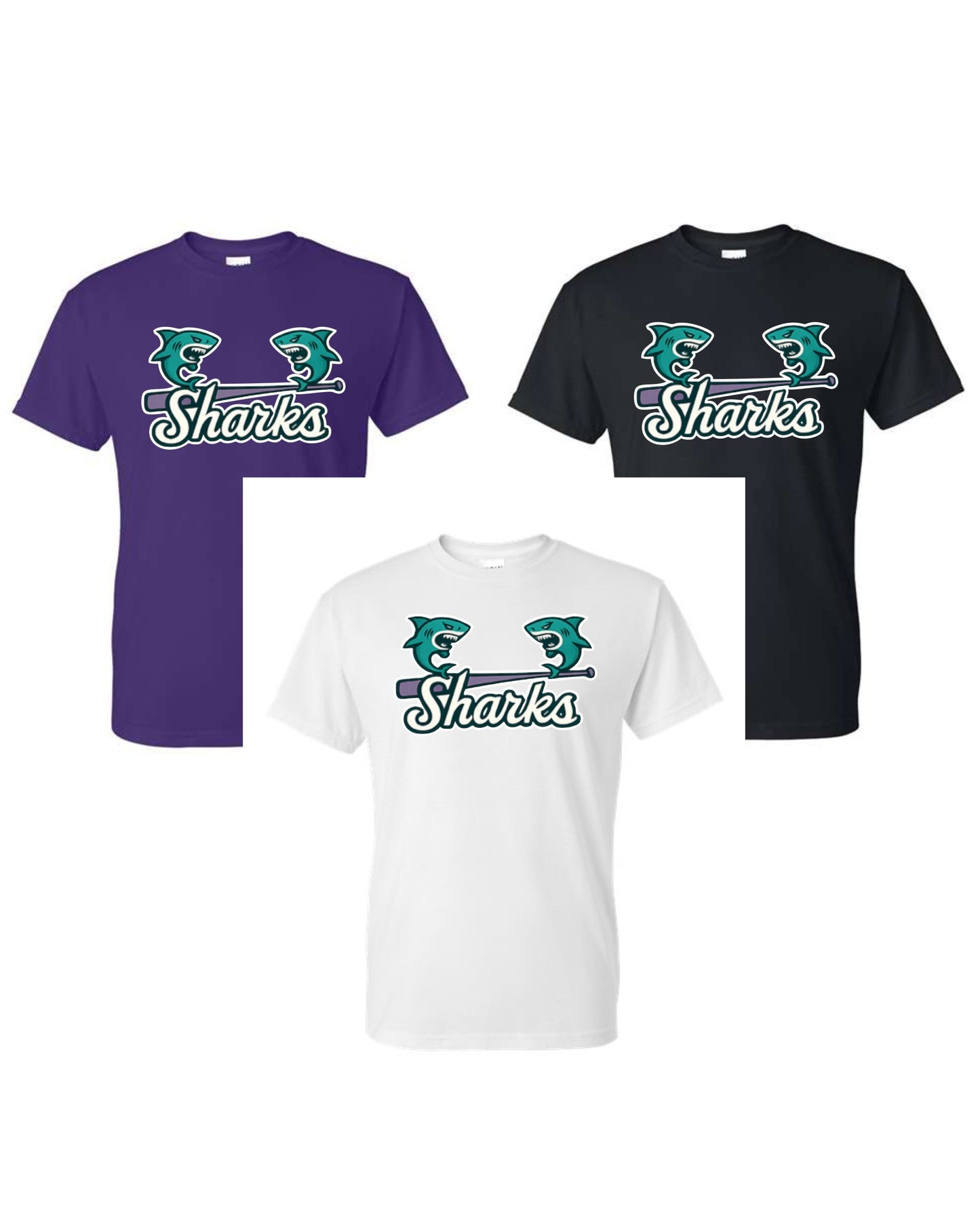 Double Shark Performance Tee