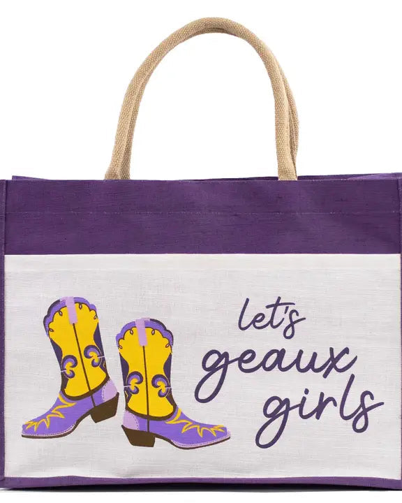 LSU Juco Pocket Tote